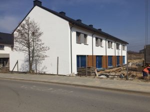 Kolejne usÅ‚ugi firmy budowlanej Spec Bud Teclaf - Elewacja nowego budynku czÄ™Å›Ä‡ 2