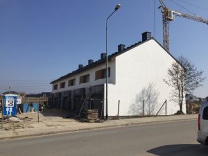 Kolejne elewacje firmy budowlanej Spec Bud Teclaf - Elewacja nowego budynku